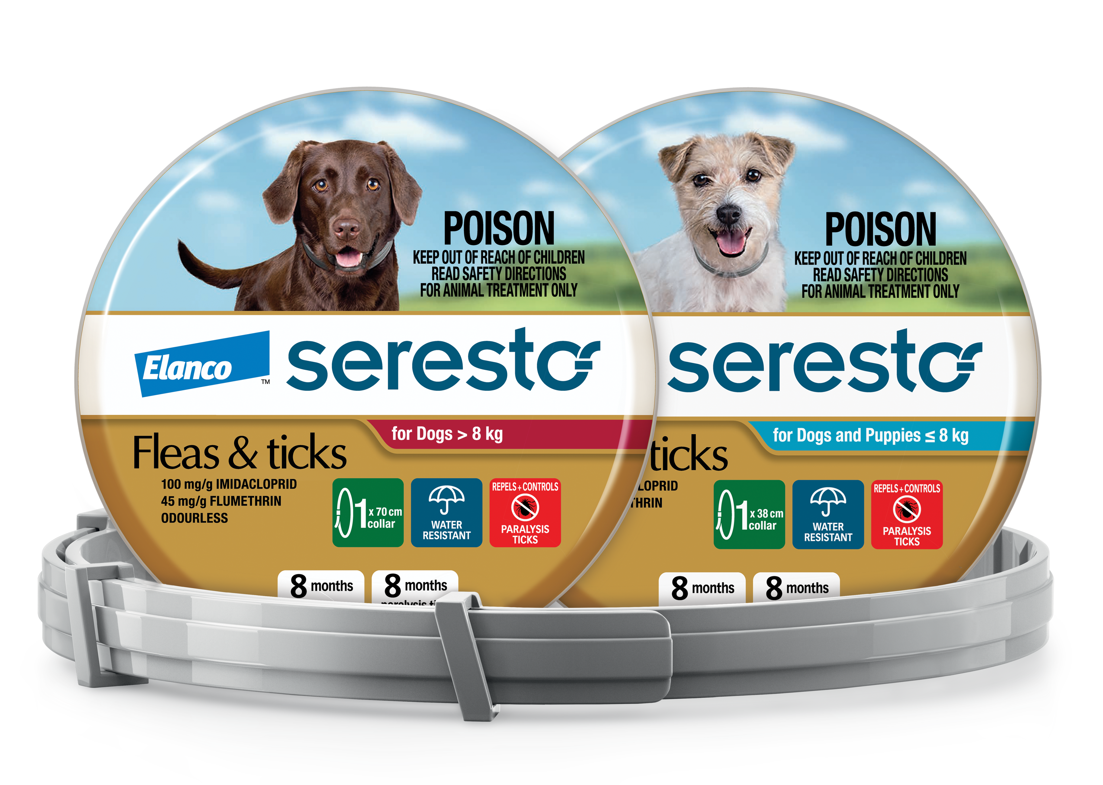 Seresto™ Dogs: Safe & Long-Lasting Tick & Flea Collar